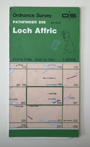 Vintage pathfinder map 206 - vintage,