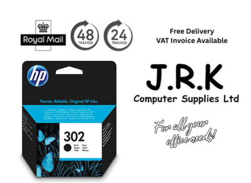 Genuine 302 black ink - genuine, hp