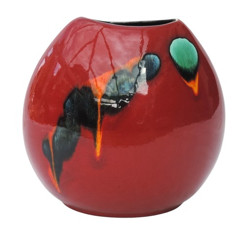 Poole pottery ovoid vase - pottery,