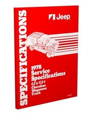 1978 Jeep Service