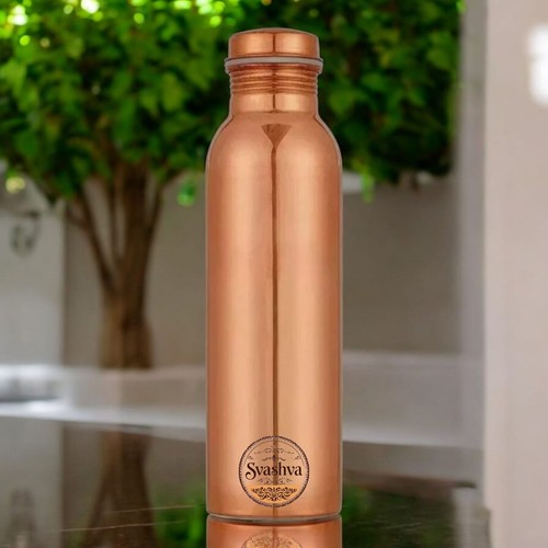 Pure copper water bottle - pure, for