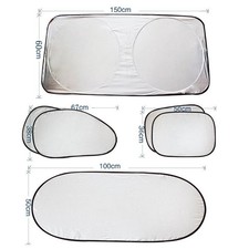 6x Car Window Shades Privacy