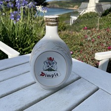 John Haig Dimple Whisky Decanter Commonwealth Games Scotland  1986 Edition Empty