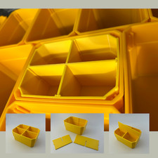 DeWalt TSTAK/ Stanley Pro-Stack Nesting Cups Upper Adjustable Dividers Small Tub