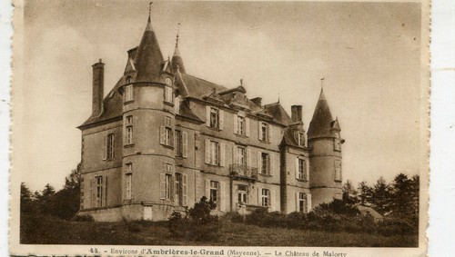 French old postcard - ,