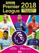 1-100 2018 Topps Merlin Premier League stickers Arsenal Chelsea 
