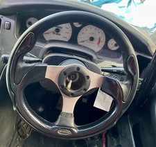 1994-1999 TOYOTA MR2 SW20 AFTERMARKET STEERING WHEEL W/ CARBON FIBER