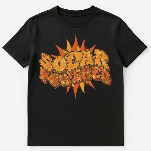 Solar enthusiast retro peace - retro,