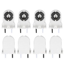 8Pcs T8 Lamp Holder with Wire