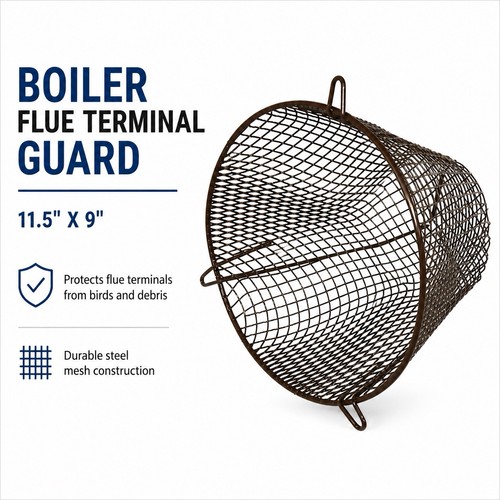 Boiler flue terminal - flue, guard
