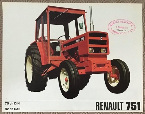 Renault 751 tractor - 751,