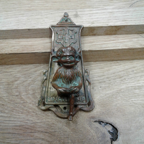 Antique vintage brass lincoln - antique/vintage,,