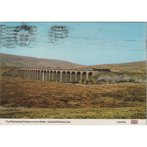 Postcard ribblehead viaduct - ribblehead,