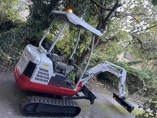 Takiuchi TB016  Mini digger excavator micro digger quick hitch 