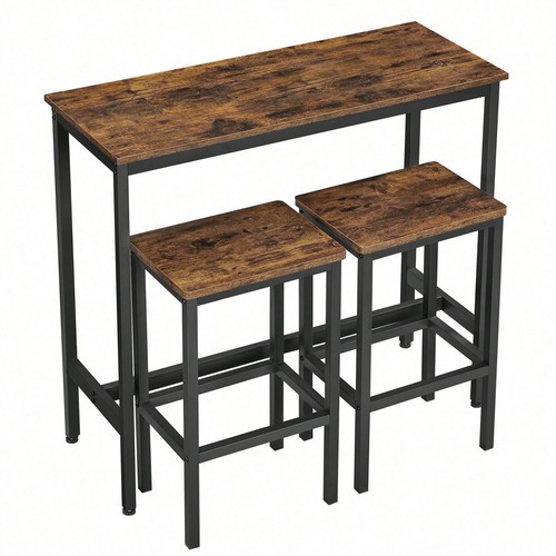Bar table and stools set - and,