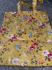 Cath Kidston Flora Yellow ,pvc  Tote/Book Bag, Meet