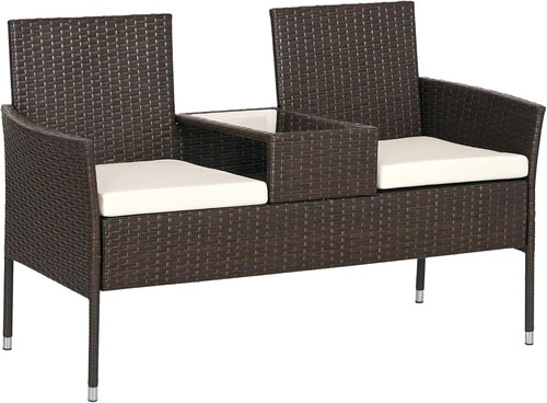 Rattan garden sofa - sofa, bench