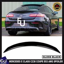 FOR MERCEDES E CLASS C238 COUPE E63 AMG STYLE REAR BOOT SPOILER WING GLOSS 2017+