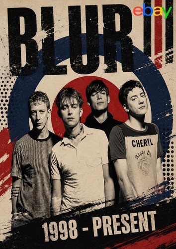 Blur music album - blur, a4