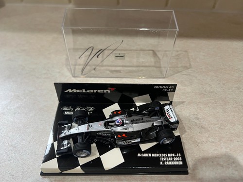 Minichamps signed kimi - minichamps,