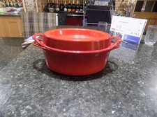 le creuset doufeu casserole cast iron enamel