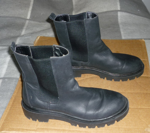 Chunky sole black chelsea - sole,