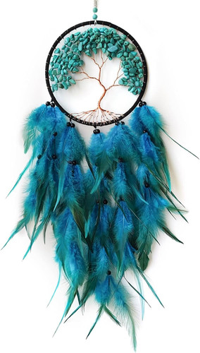 Blue dream catcher with - catcher,