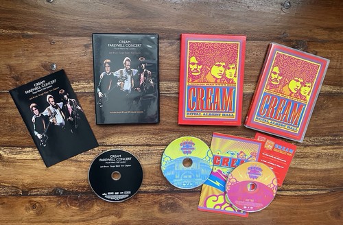 Cream dvds farewell concert - cream, dvds: