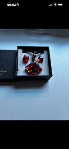 Murano glass necklace - , &