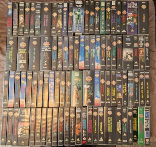 Doctor who vhs video - who,