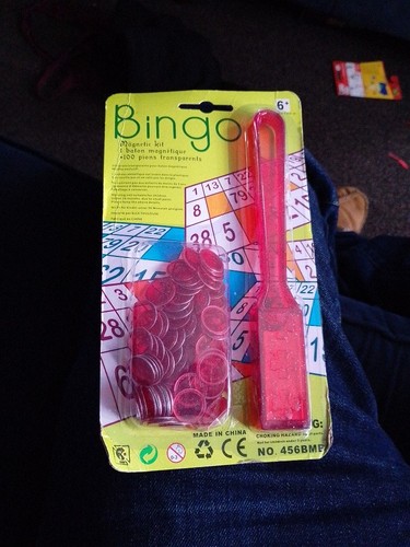 Lucky magnetic bingo kit - bingo,