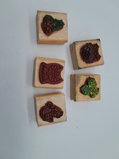 Set of 5 Merry Christmas