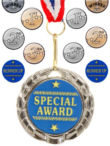 Personalised silver medal - personalised,
