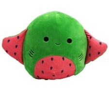 Squishmallows Plush Watermelon Manta Ray 8inch Soft Cuddley Plush