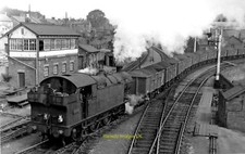 Railway Photo - Coal train from the Ogmore Valleys passing Tondu c1962