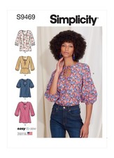 SIMPLICITY 9469 MISSES BLOUSES