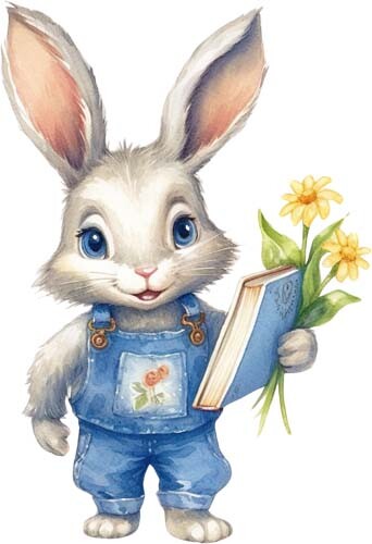 Colour vintage peter rabbit - colour,