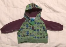 Gagou Tagou Green Hoodie Boys Size 9 Months