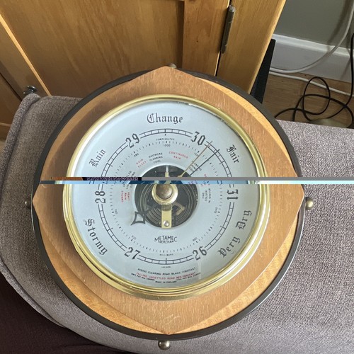 Metamec aneroid wall - aneroid, barometer