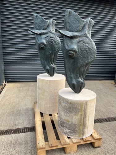 Bronze horse sculpture - horse, sculpture-bronze