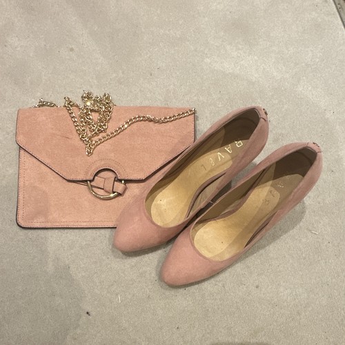 Ravel pink suede pointed - ravel,