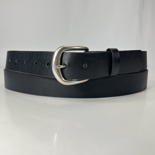Black genuine leather - black,