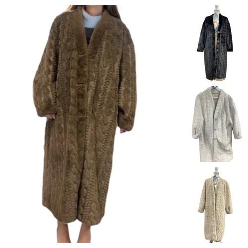 Women faux fur cardigan - women's,