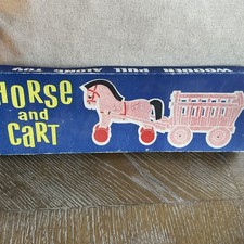 Vintage Wooden Pull Along Toy
