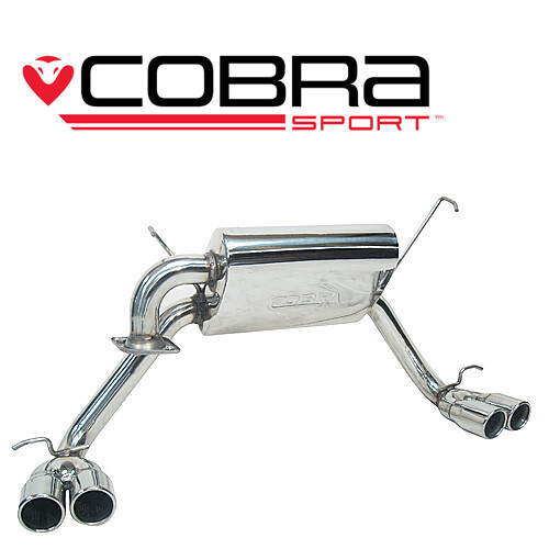 Cobra cat back exhaust - back,