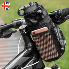 Waterproof Insulated Bicycle Bag with Bottle Holder - Thermal Handlebar Carrier