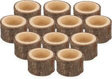 BSTKEY Set of 12 Wooden Tea