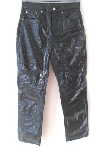Topshop glossy black patent - black,