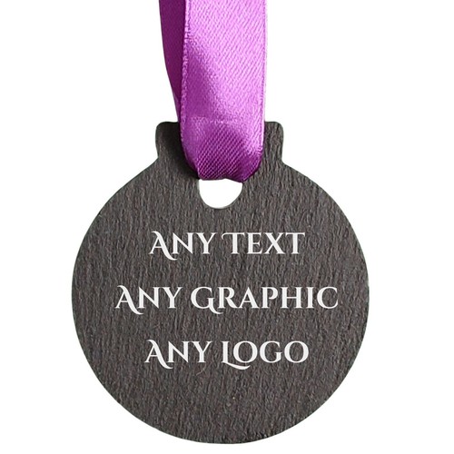 Personalised slate medal - personalised,
