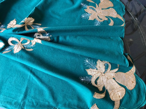 Vintage green christmas - vintage,